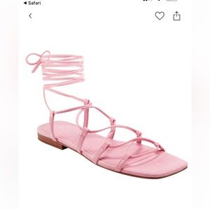 NIB Marc Fisher Caliva pink sandal Size 9